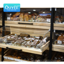 Ouyee Wisda Commercial Display Rack Shopping Gondola Wooden Supermarket Shelf For Sale Supermarket Shelves Metal